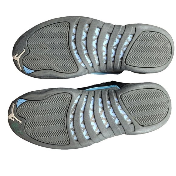 Nike Air Jordan 12 XII Mens Size 11 Retro‎ Nubuck 130690-018 University Blue - Picture 5 of 12